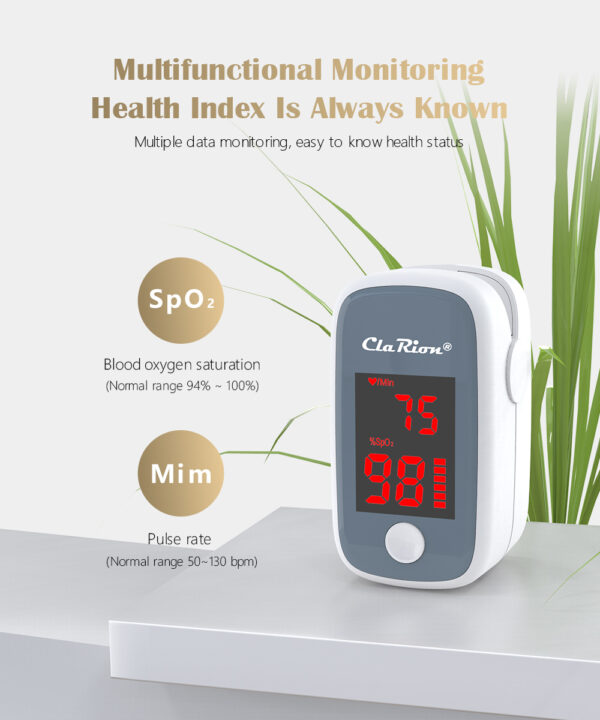 Digital Fingertip Pulse Oximeter